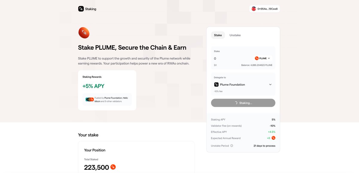damao0x's tweet photo. day 235：
今日plume+100+$，坚持1000天
专注 #RWA 、All in @plumenetwork @plumefndn
Today plume +100$, persist for 1000 days Focus on #RWA, All in#RWAfi #PlumeNetwork #PlumeEcosystem @plumeinchina @PlumeEco @IvyKangg @sasagoongooncat @chriseyin @teddyP_xyz https://t.co/9To0qs4JFR
