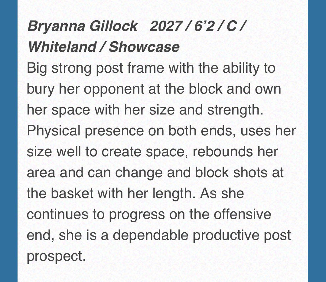 Bryanna Gillock tweet media
