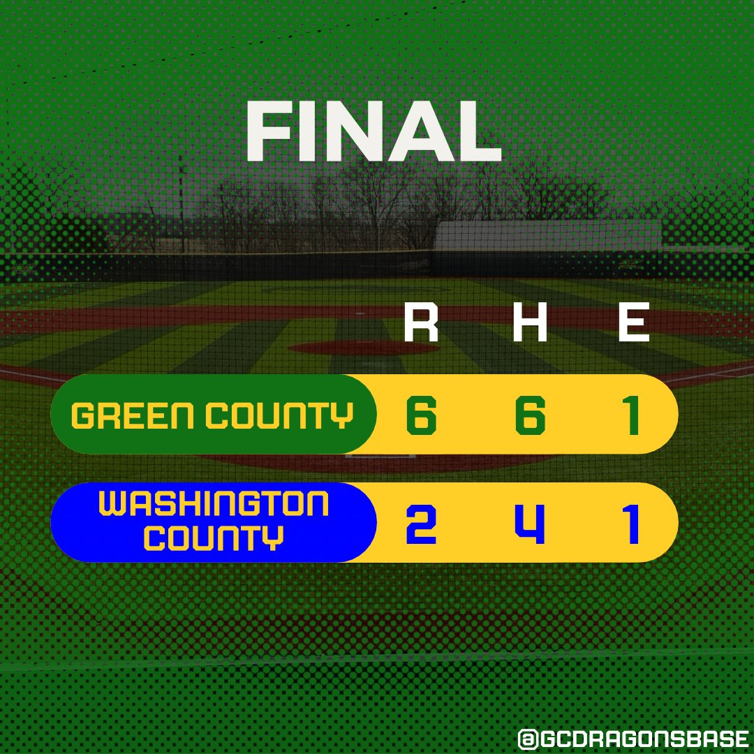Green County Baseball tweet media