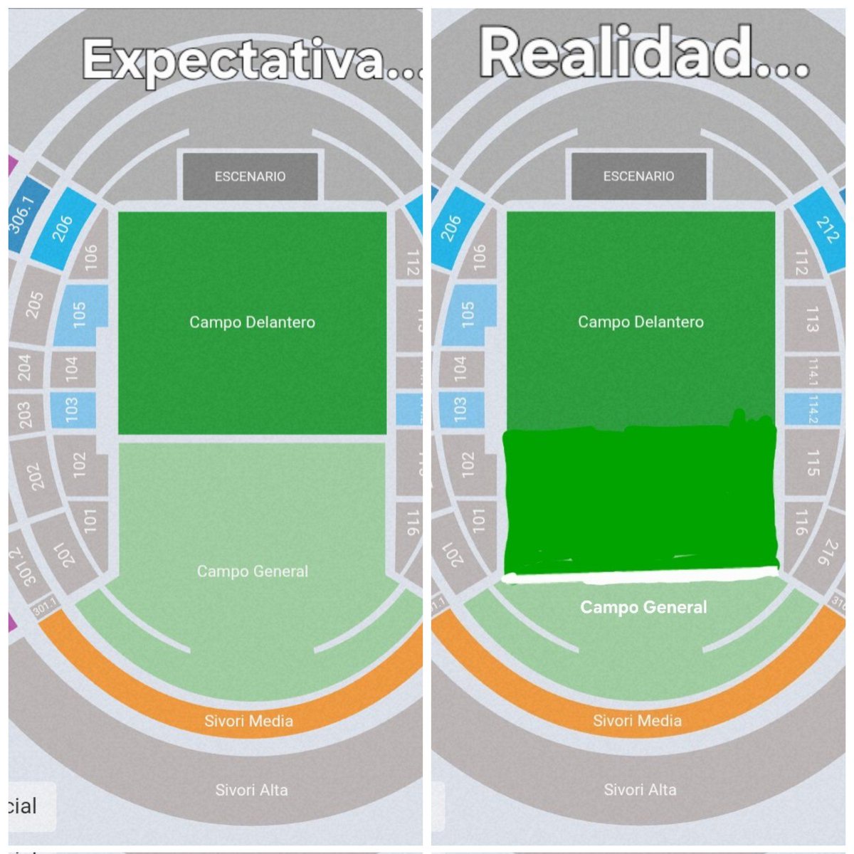 Muerte al campo vip
