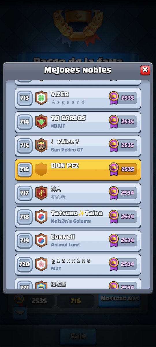 MinipezCR's tweet photo. Luck royale https://t.co/oJcBvDweDC