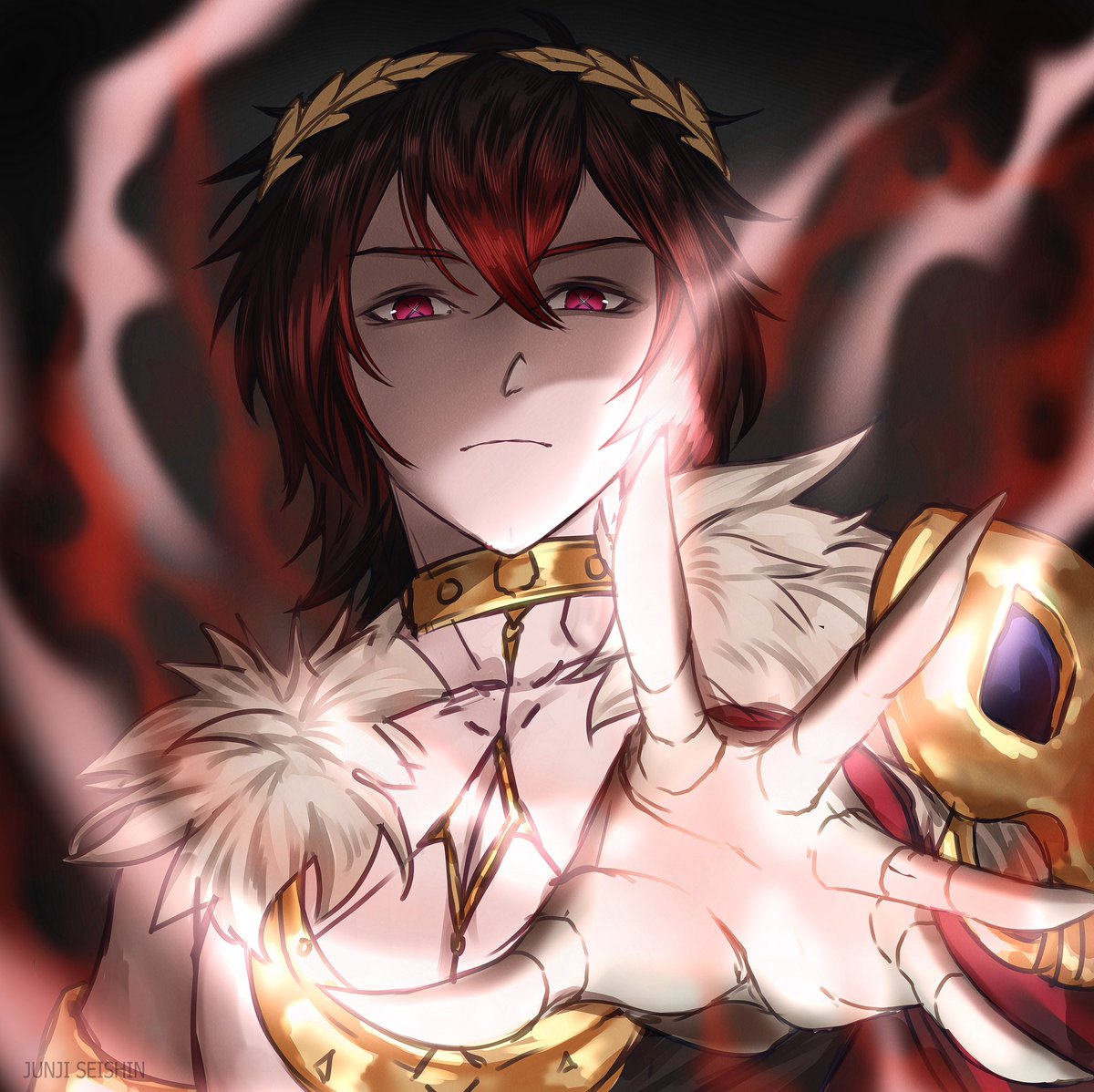 Caesar Volpe 💀 Demigod Vtuber tweet media