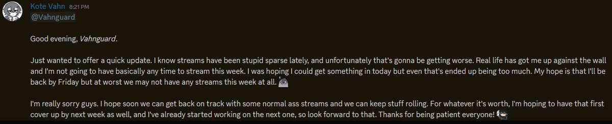 Kote Vahn 🗡🛡 Fallen Knight Vtuber & VA tweet media