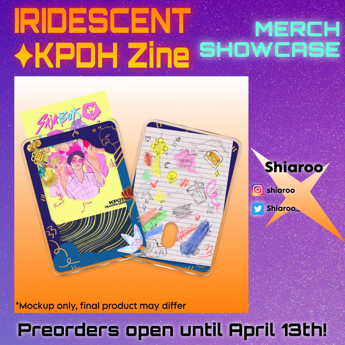 ✧Iridescent✧ - KPDH zine tweet media