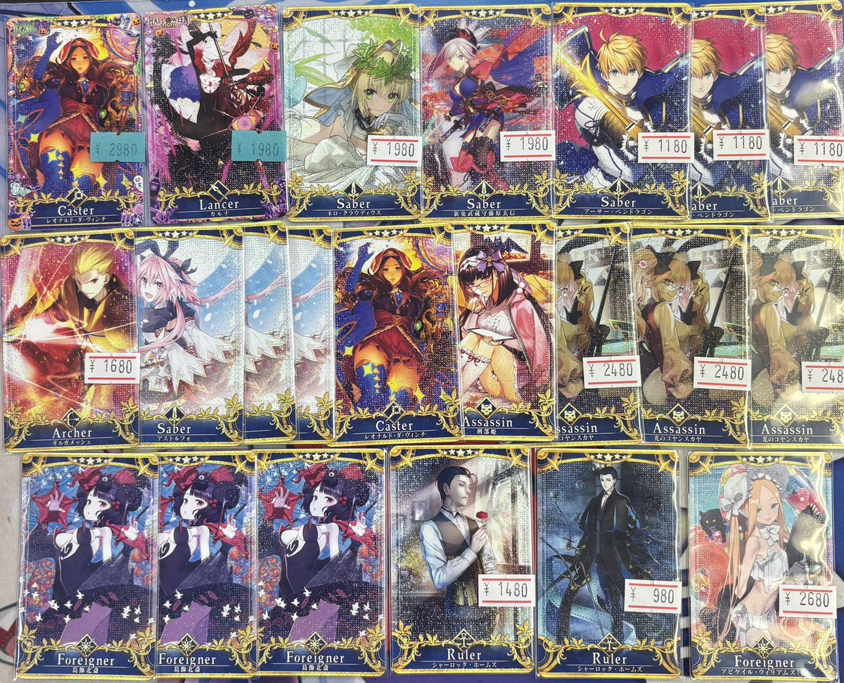 FGO #FGOAC #FGOアーケード 通販にフレーム付きフェイタル最終再臨ダ