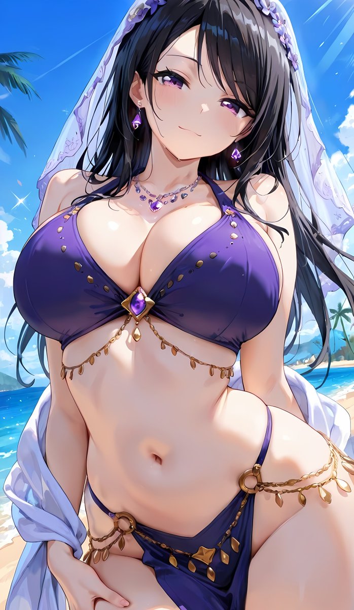あやかちゃんとおひる♡ SFW illustration.
