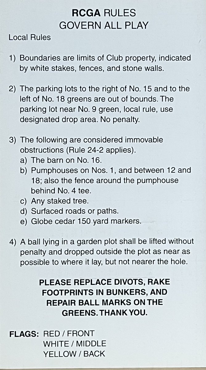 Daily Scorecard Golf tweet media