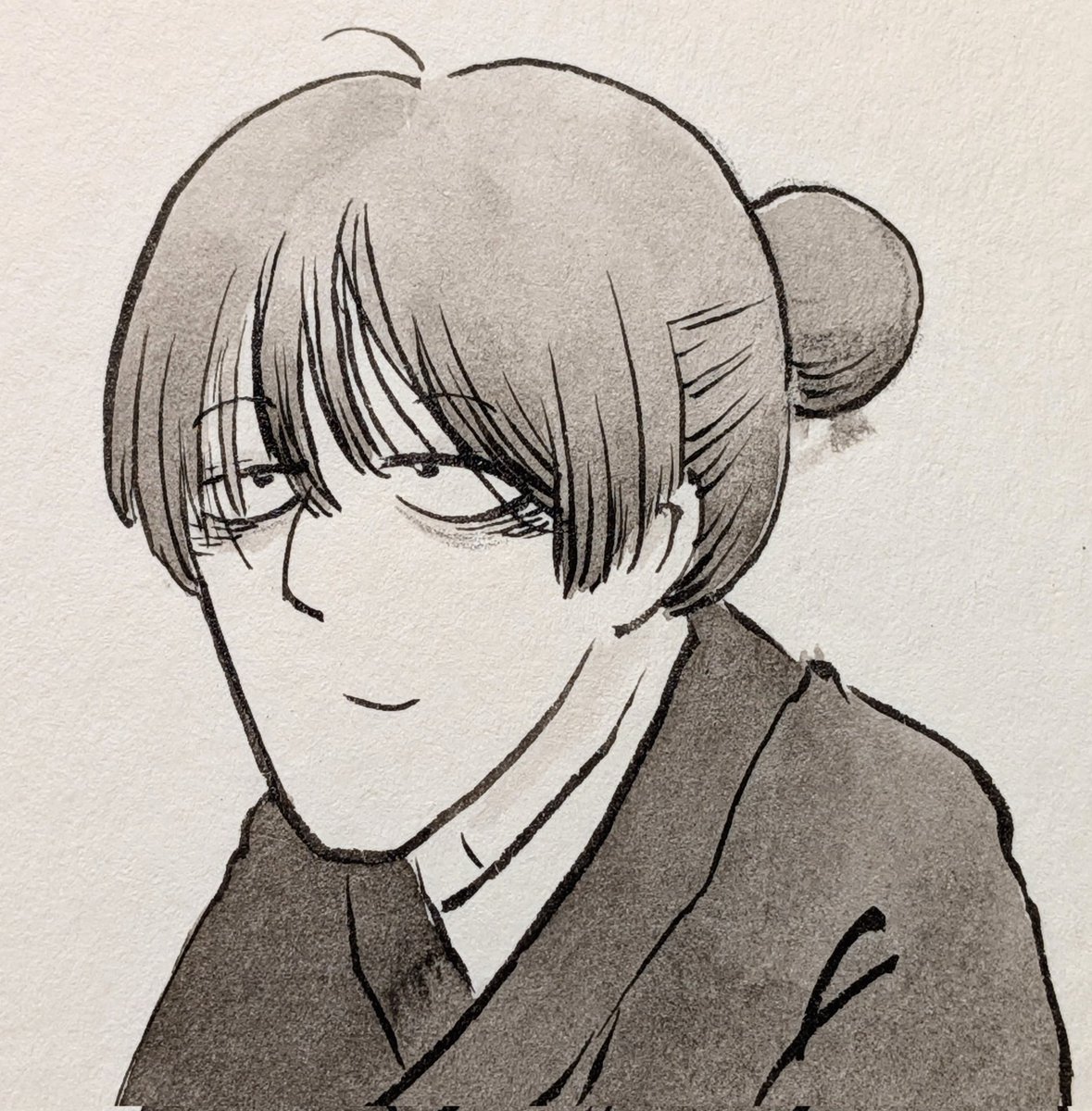 蘭陵亭子梅@3/28九条湯酔墨画会！妖怪書画 tweet media