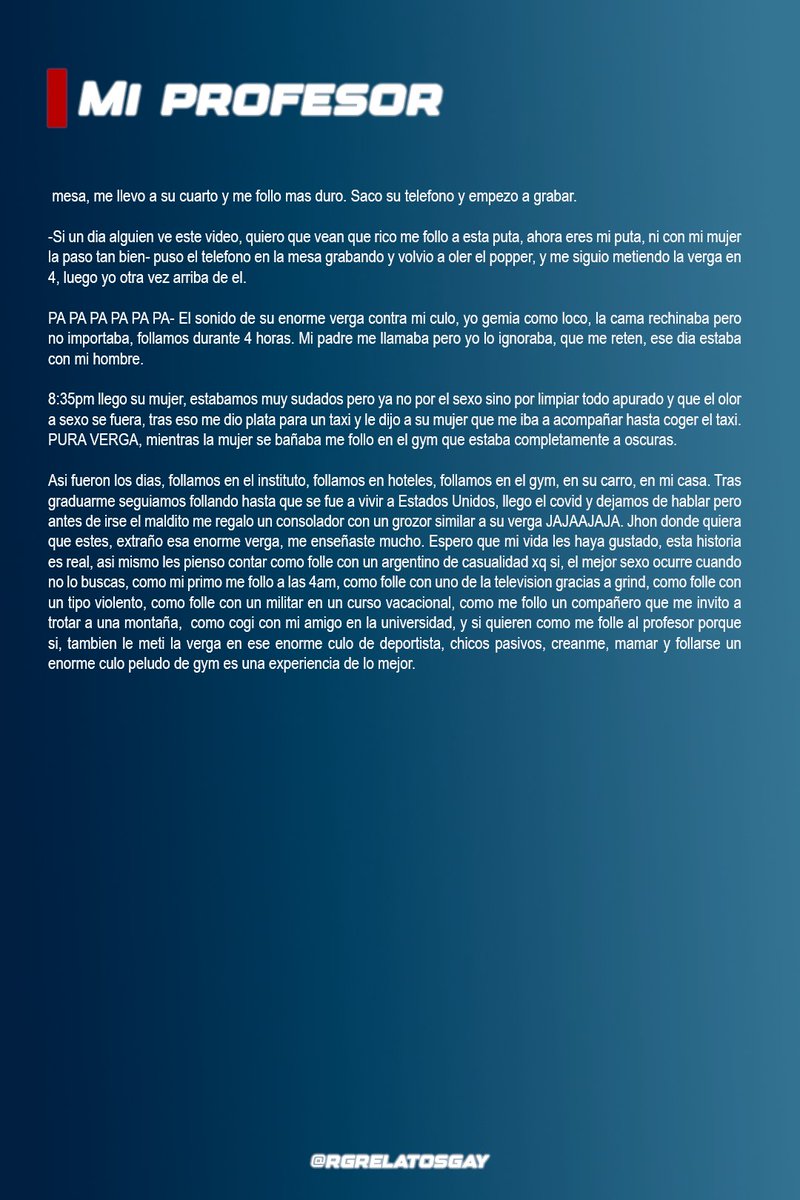 RG - Relatos Gay tweet media