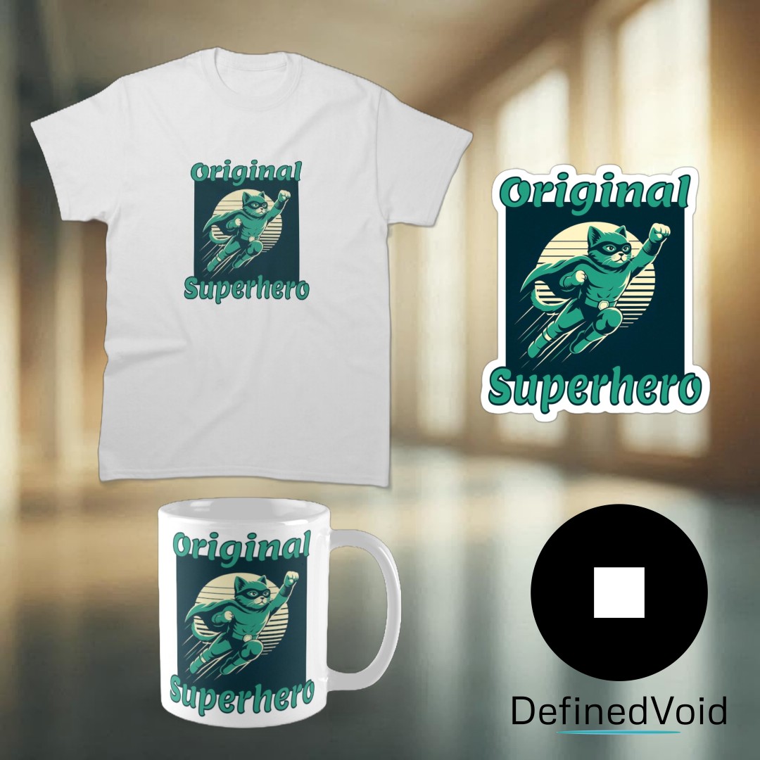DefinedVoid's tweet image. Cat superhero design available on
Graphic tees / stickers/ coffee mugs

Link ggl.link/DefinedVoid

#catlover #catdesign #graphictees #coffeemugs #laptopstickers