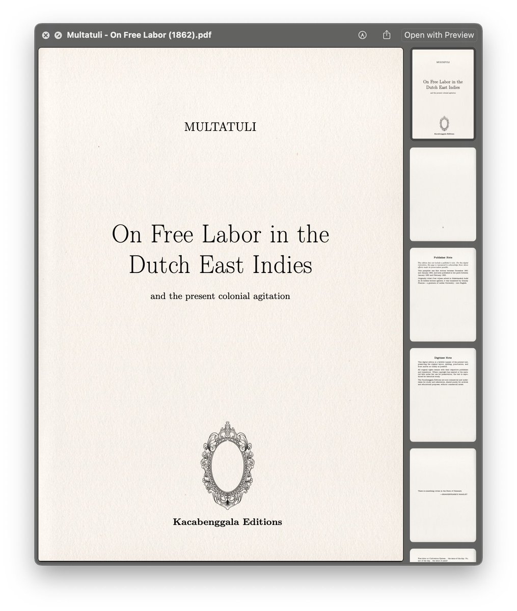 Kacabenggala Editions tweet media