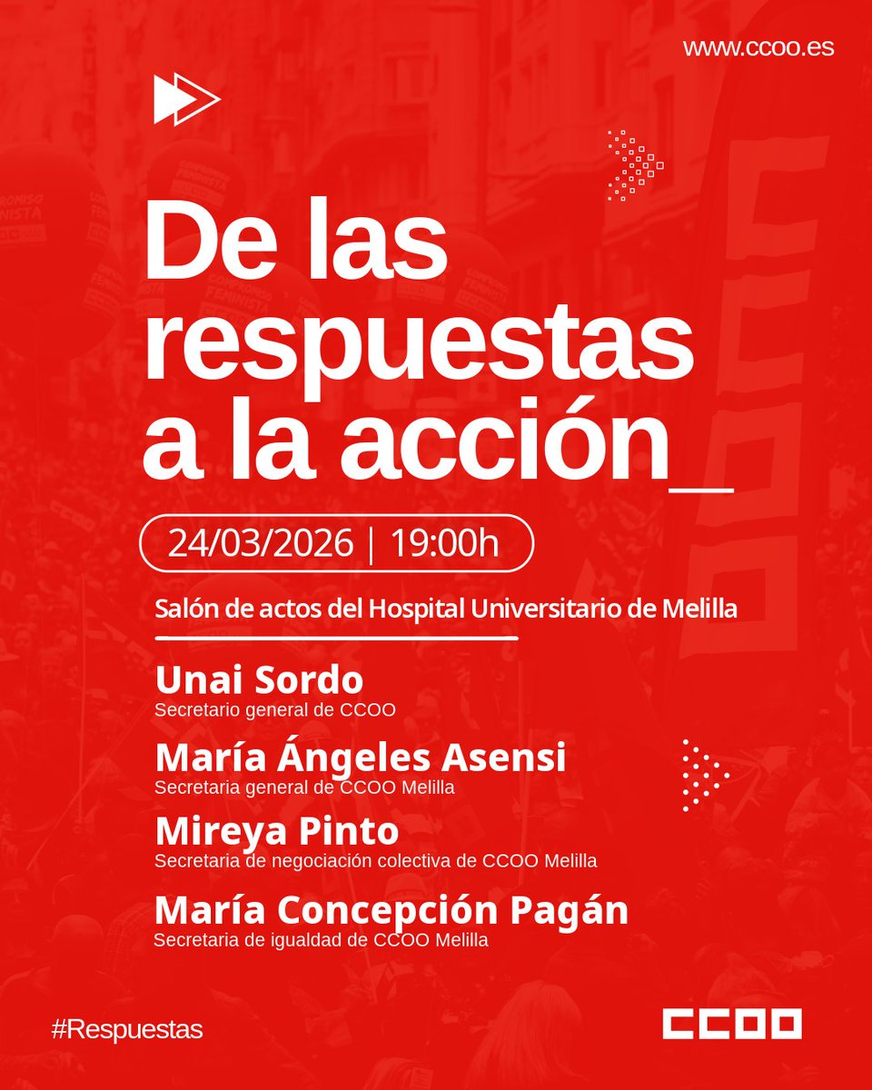 Comisiones Obreras tweet media