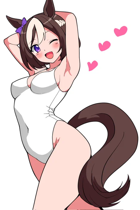 スペちゃんせくしーぽーず #スペシャルウィーク