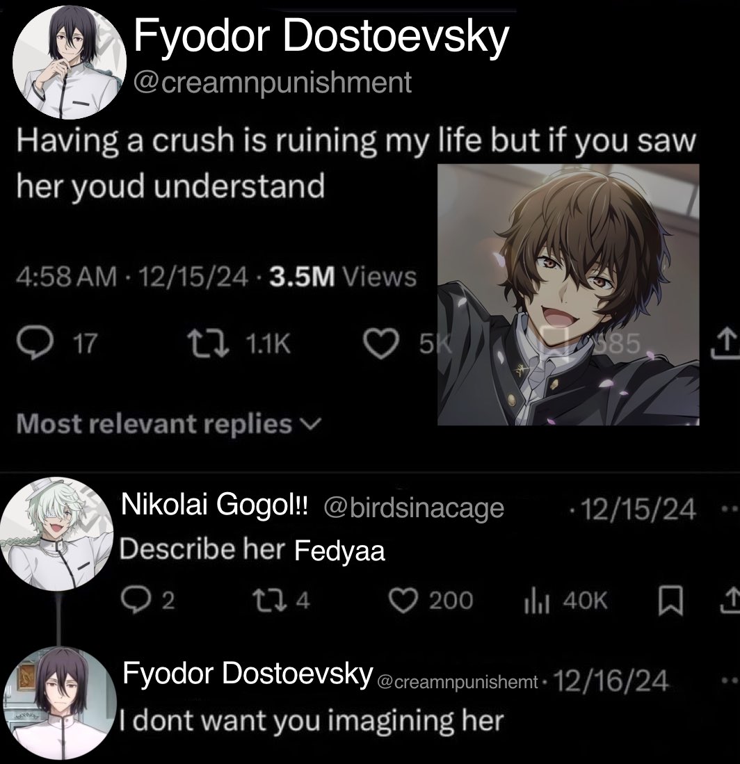 𝑿𝑨𝑽𝑰𝑬𝑹ྀིྀི 🥩 sick to death of FyoZai & BSD. tweet media