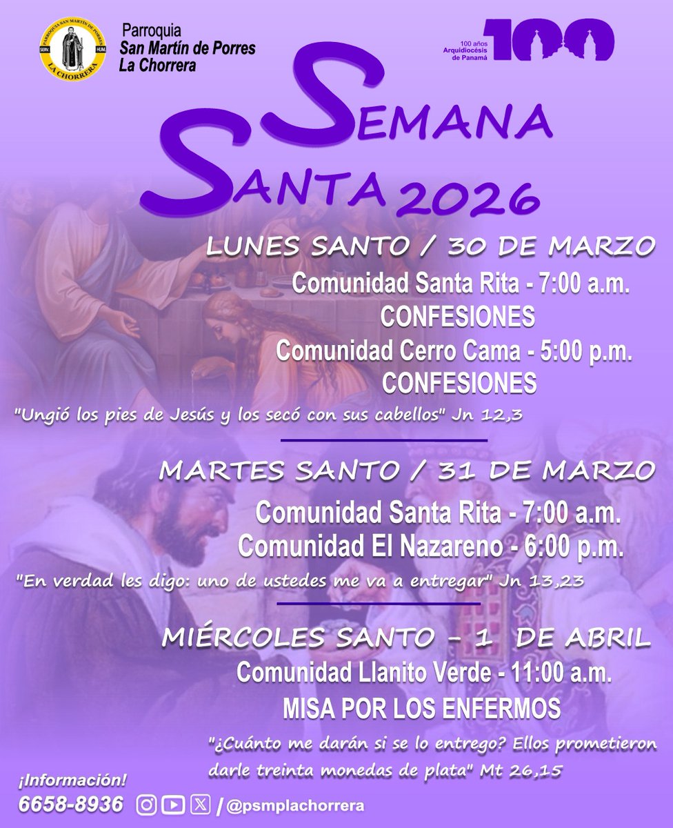 Parroquia San Martín de Porres_La Chorrera tweet media