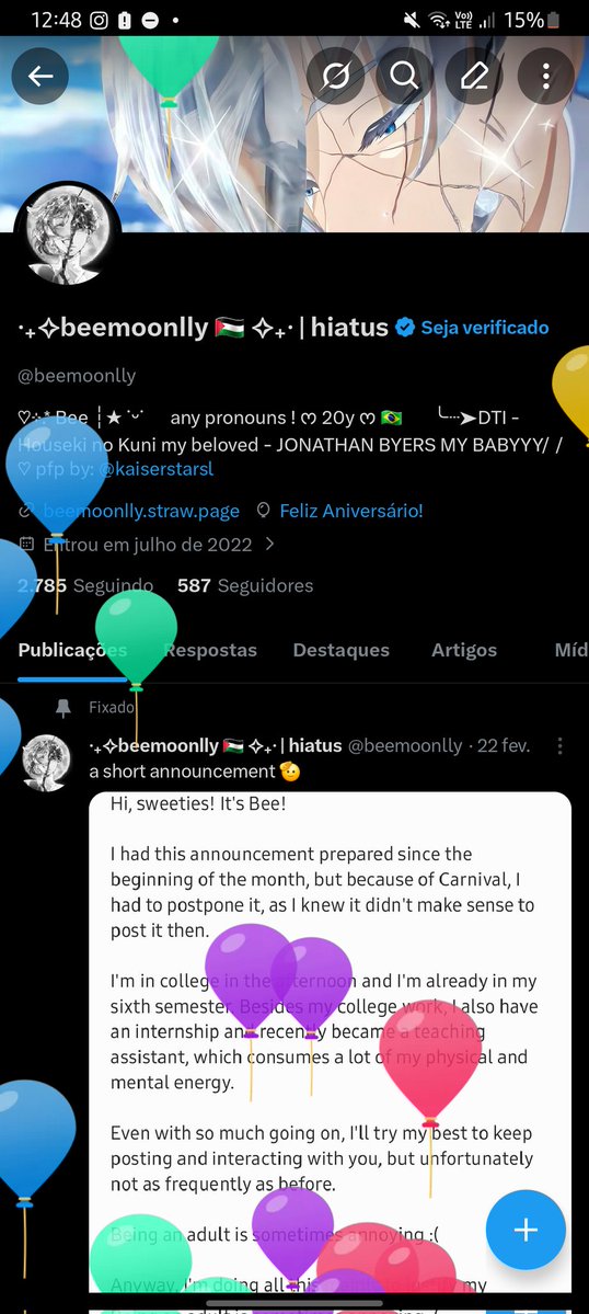 ‧₊✧beemoonlly 🇵🇸 ✧₊‧ | hiatus tweet media