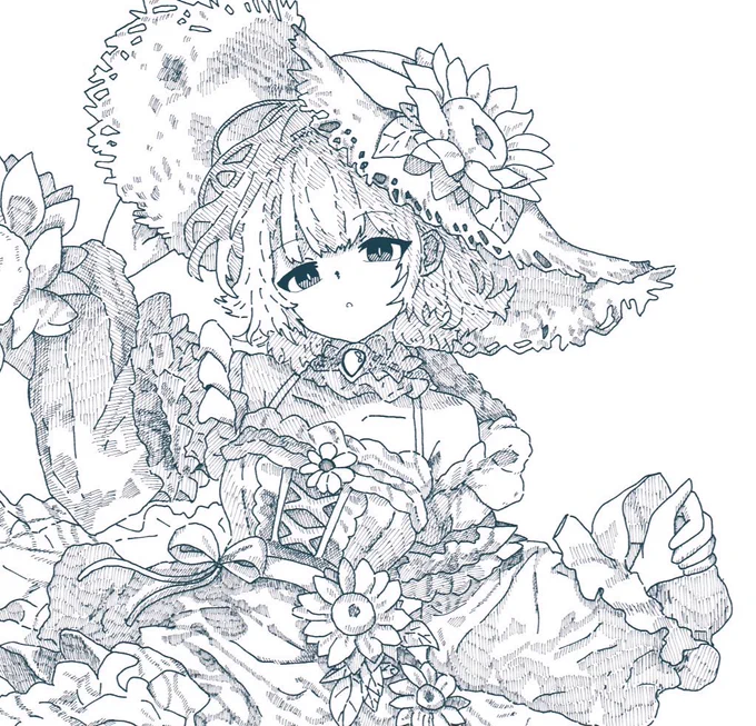 最近描いたカワイイお顔たちを見せてあげる