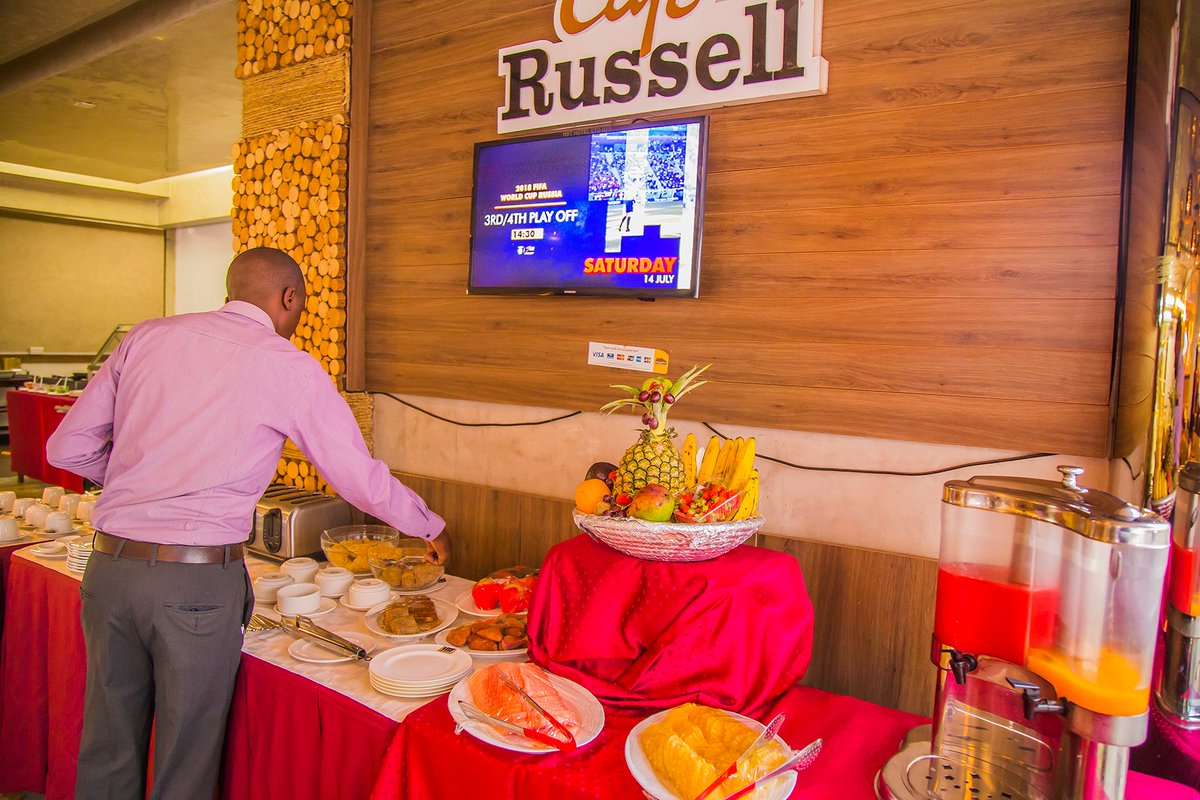 Cafe Russell Kampala tweet media