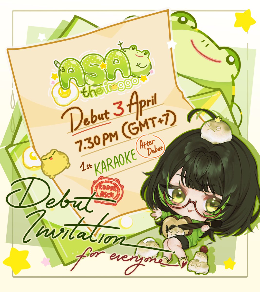 asathefroggo🐸 | DEBUT 3 APRIL tweet media