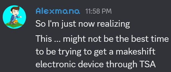 Alexmana, Avid Tinkerer tweet media