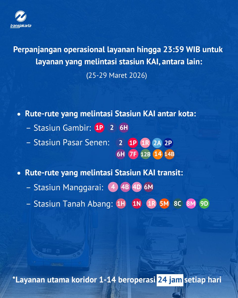Transportasi Jakarta tweet media