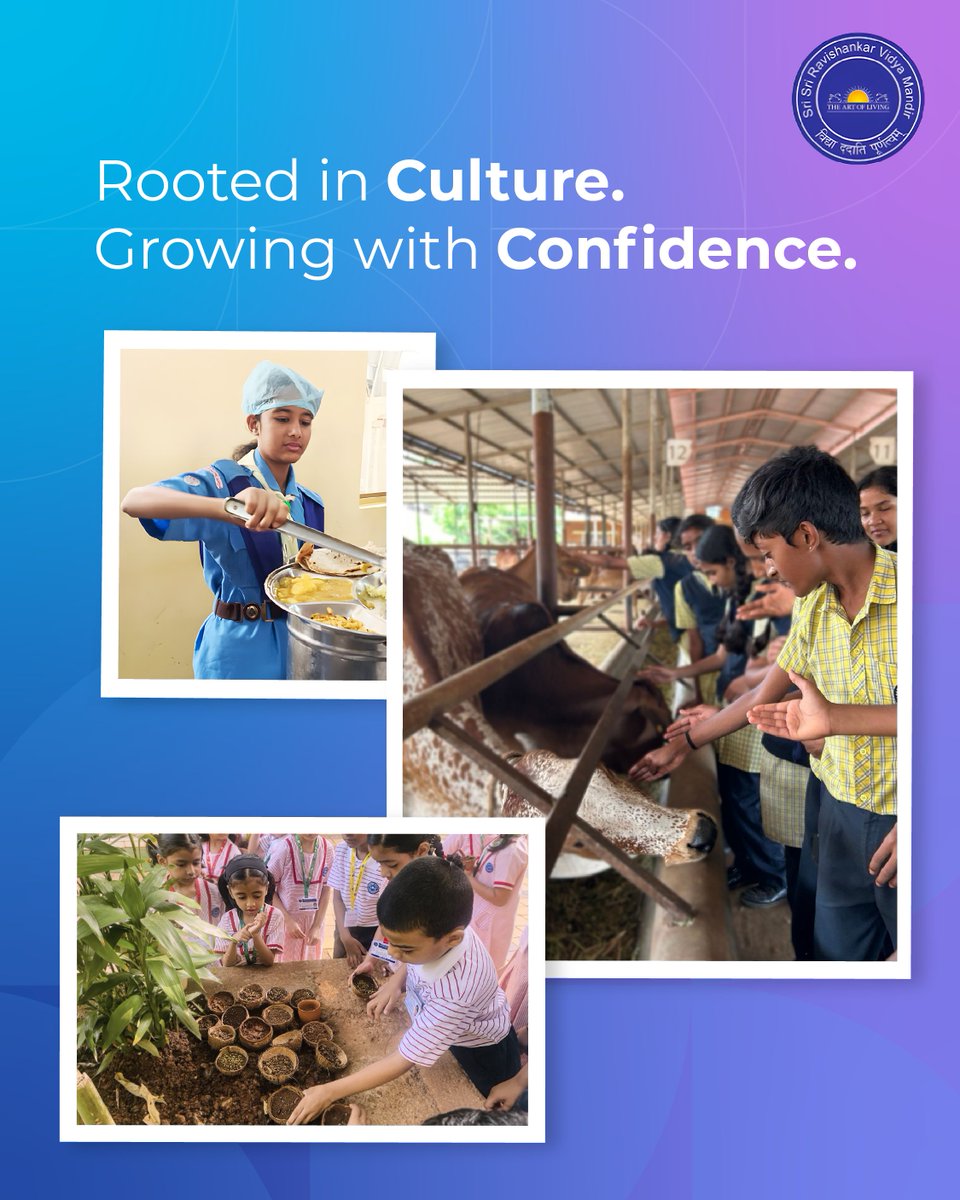 Sri Sri Educational Institutions (SSRVM) tweet media