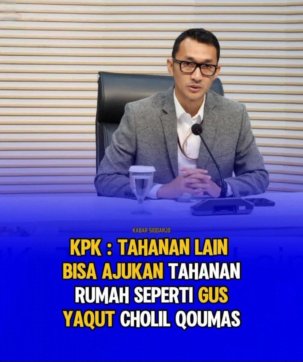 Stetmen pling bodoh sjk <a href="/KPK_RI/">KPK</a> berdiri. Klu semua tahanan KPK ditahan dirumah utk apa ada penangkapan dodol? Ditahan di rutan Kpk sj gak bikin mrk jera aplg ditahan dirumah.