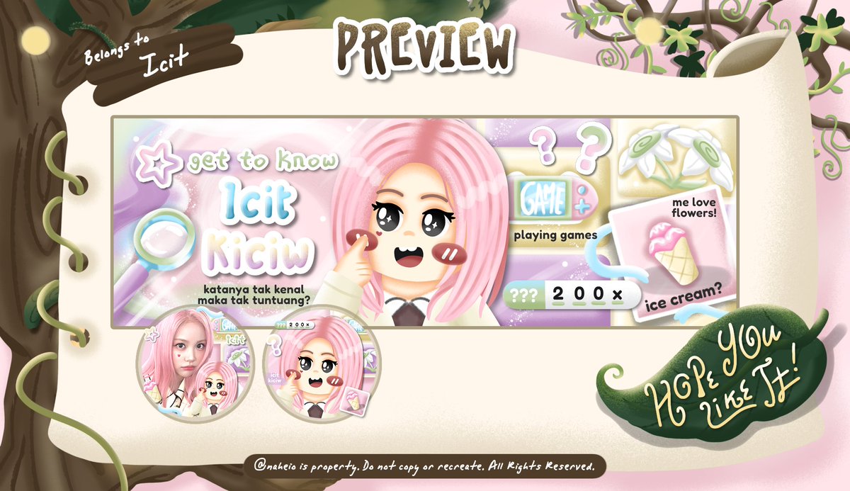 inih backup icit :3 tweet media