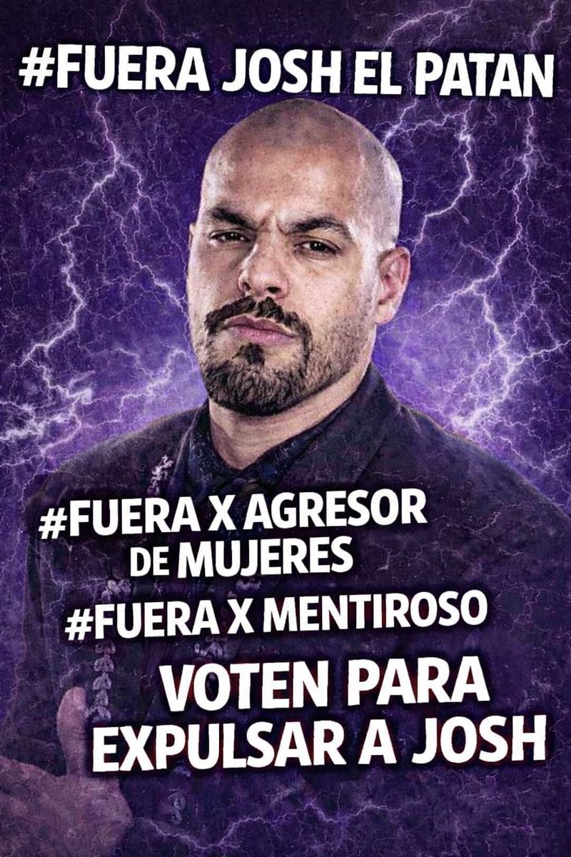 AnaSs20s's tweet photo. FUERA JOSH #LCDLF6 https://t.co/VC0d2I5NAU