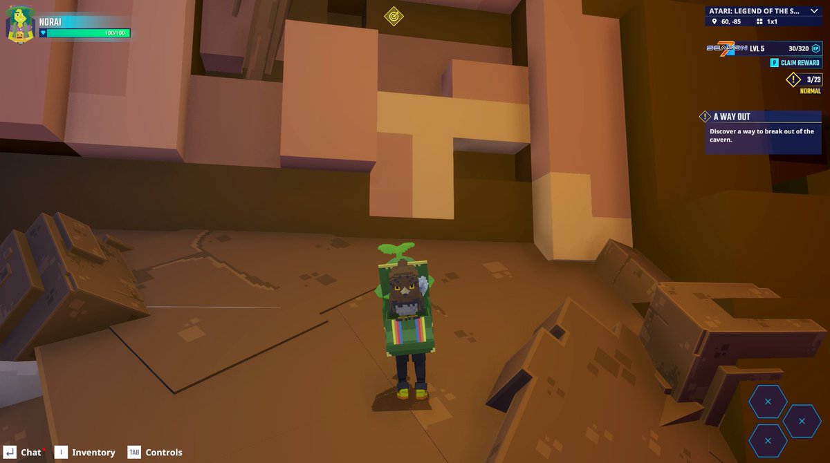 The wall… did not survive in The Sandbox Season 7. Screenshot proof attached. <a href="/TheSandboxGame/">The Sandbox</a> tsbga.me/TheSandbox #Season7