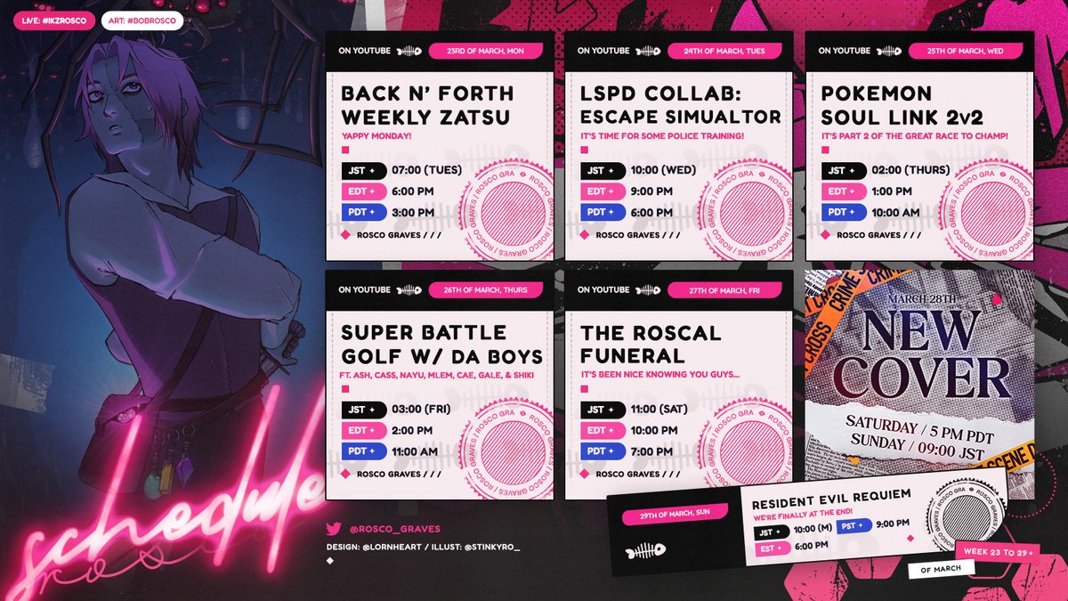 Rosco Graves 🕹🩻 FIRST STAGE PRODUCTION EN tweet media