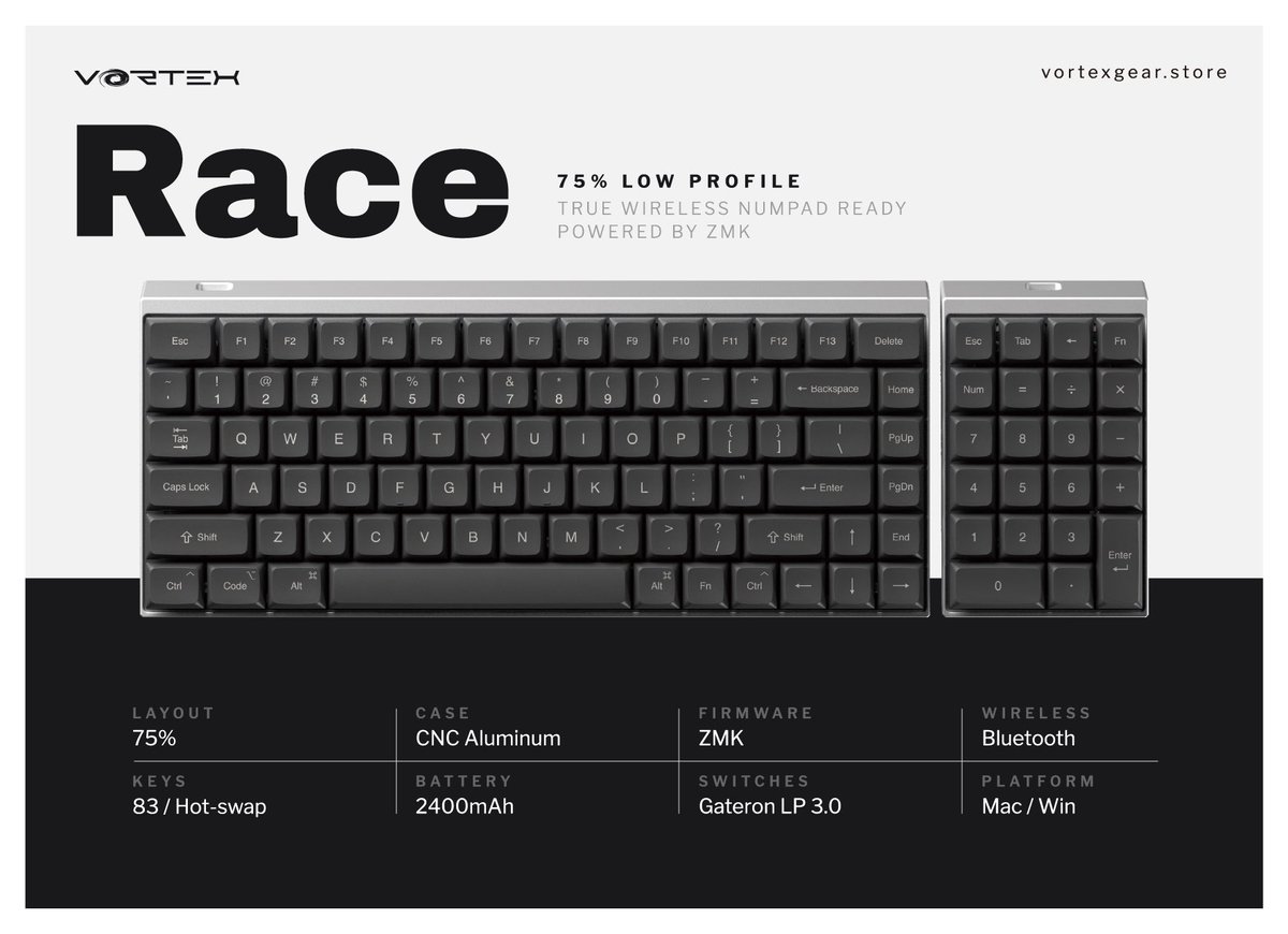 VORTEX KEYBOARD tweet media