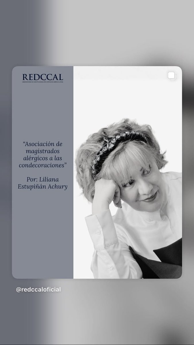 CONSTITUCIONALISMO CRÍTICO DE AMÉRICA LATINA tweet media