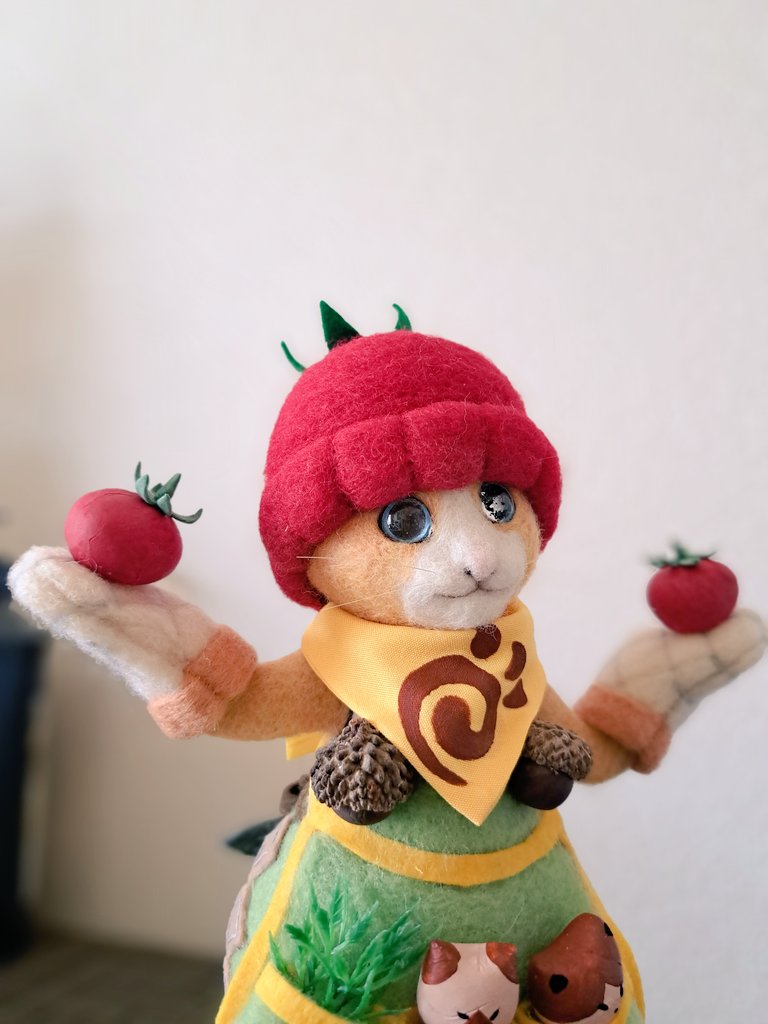 🍅いる？
#モンハンワイルズ
#羊毛フェルト