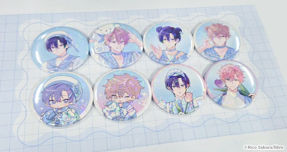 「好きなら脱がせて。」缶バッジコレクション・クリアカードコレクション