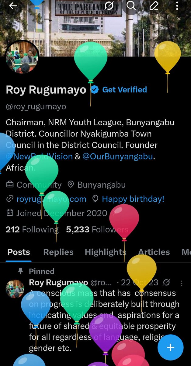 Roy Rugumayo tweet media