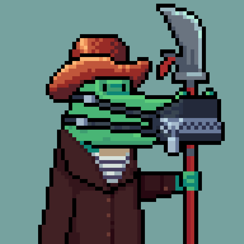 Toothy Greetings 🐊💚 tweet media