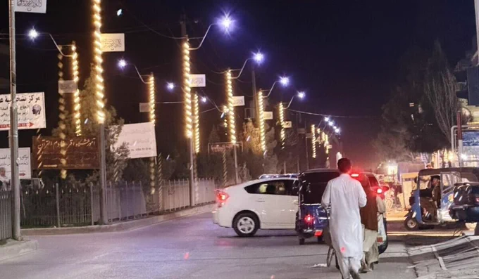 نیرو های حکومت طالبان به پهپاد های پاکستانی شلیک کردند.