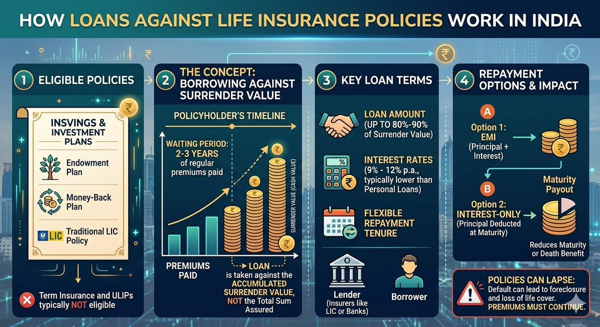 Most people with a life insurance policy know two things they can do with it: keep paying premiums, or surrender it. 

You can also take a loan against it.
