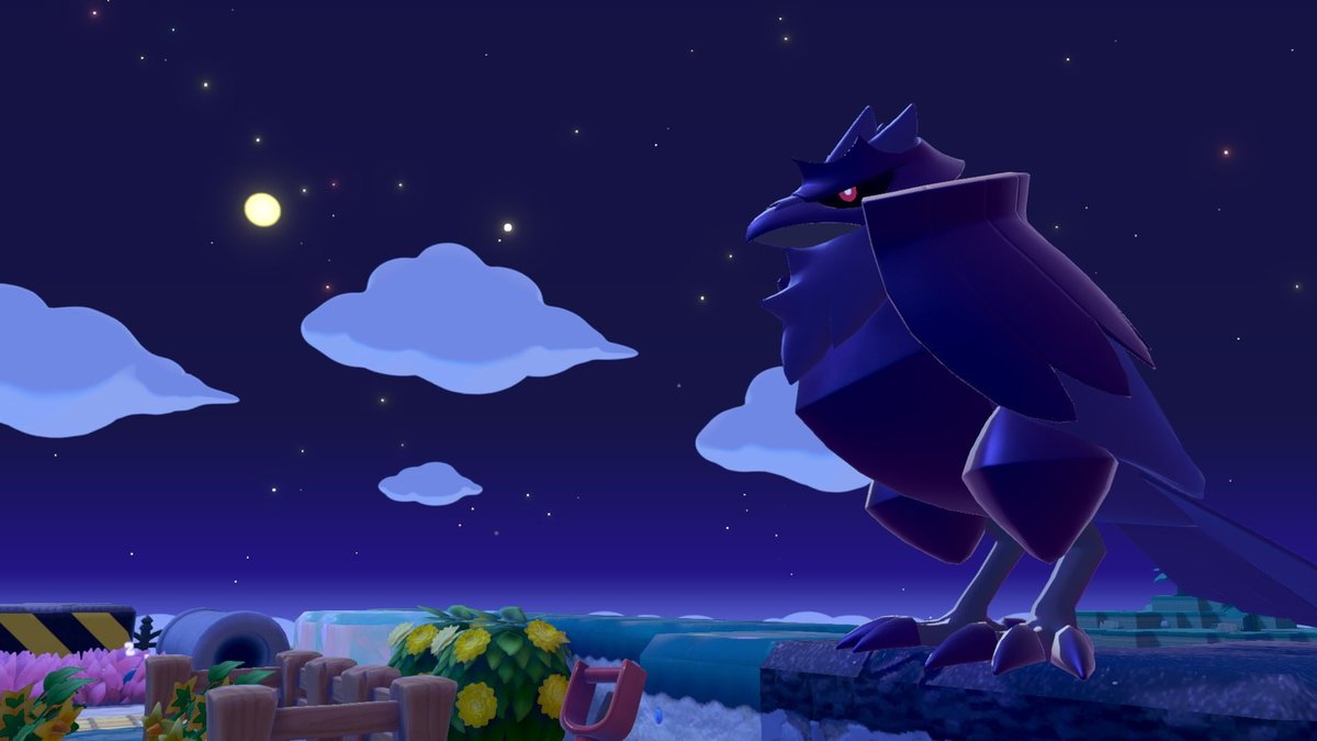 O que o corviknight tem de lindo é barbaridade! #pokopia