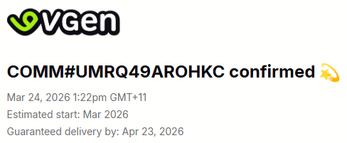 Qingu 💜 VGen Open tweet media