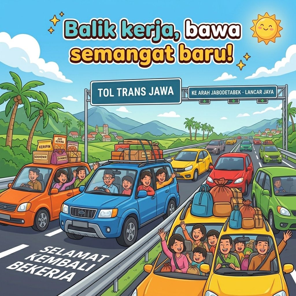 BertianaLa705's tweet image. Selain cek fisik kendaraan, cek juga jadwal rekayasa lalu lintas! Ingat, skema Ganjil-Genap berlaku Full Time di jalur utama. Jangan lupa isi saldo e-toll dan BBM sebelum masuk jalur One Way. #TipsMudik #ArusBalikLancar