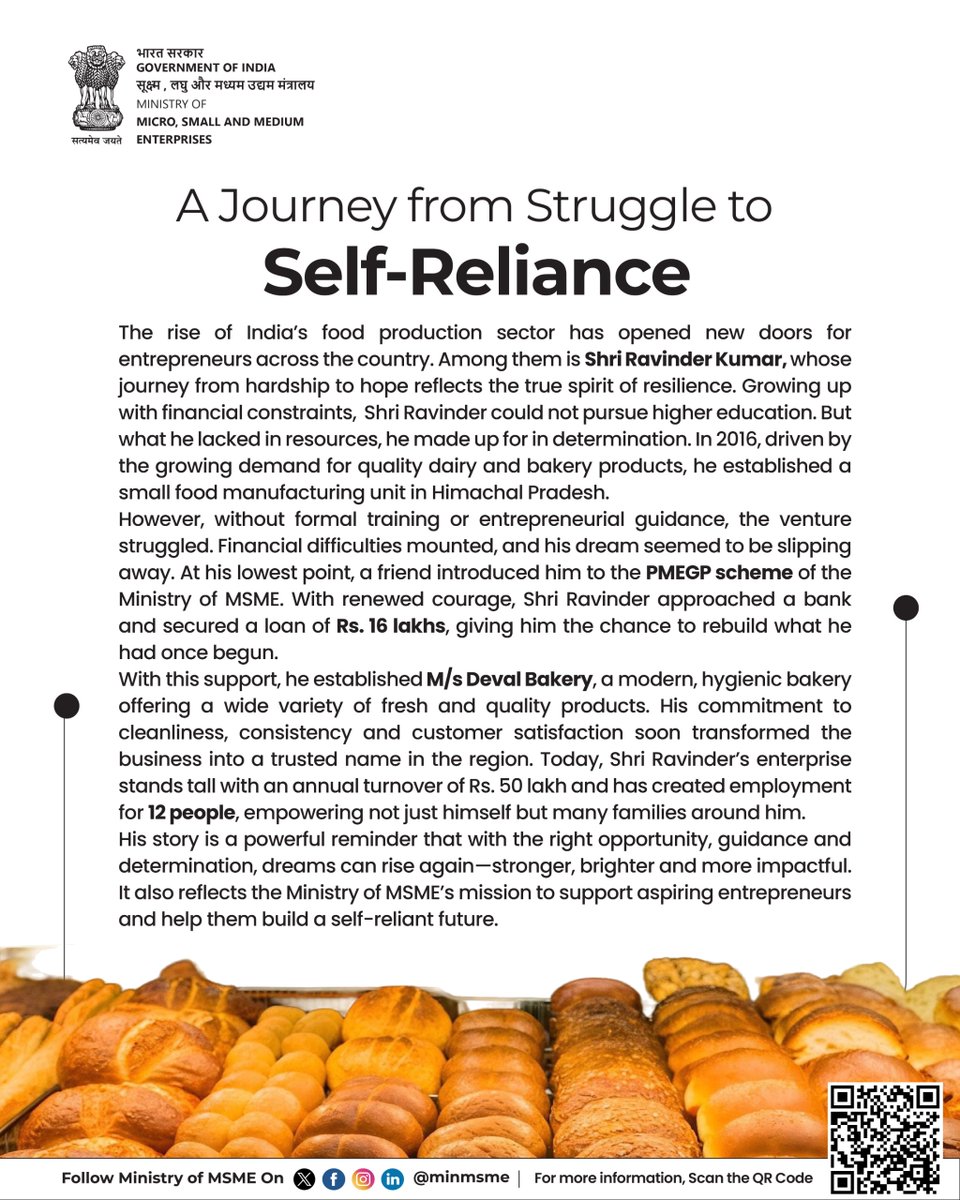 Ministry of MSME tweet media