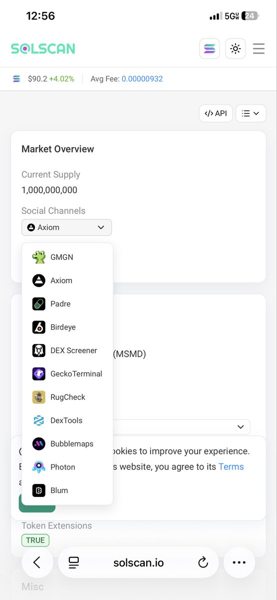 CryptoReddog's tweet image. Follow the link! You can find $MSMD #MonkeySeeMonkeyDo on these platforms! 

solscan.io/token/CyLhNRuB…