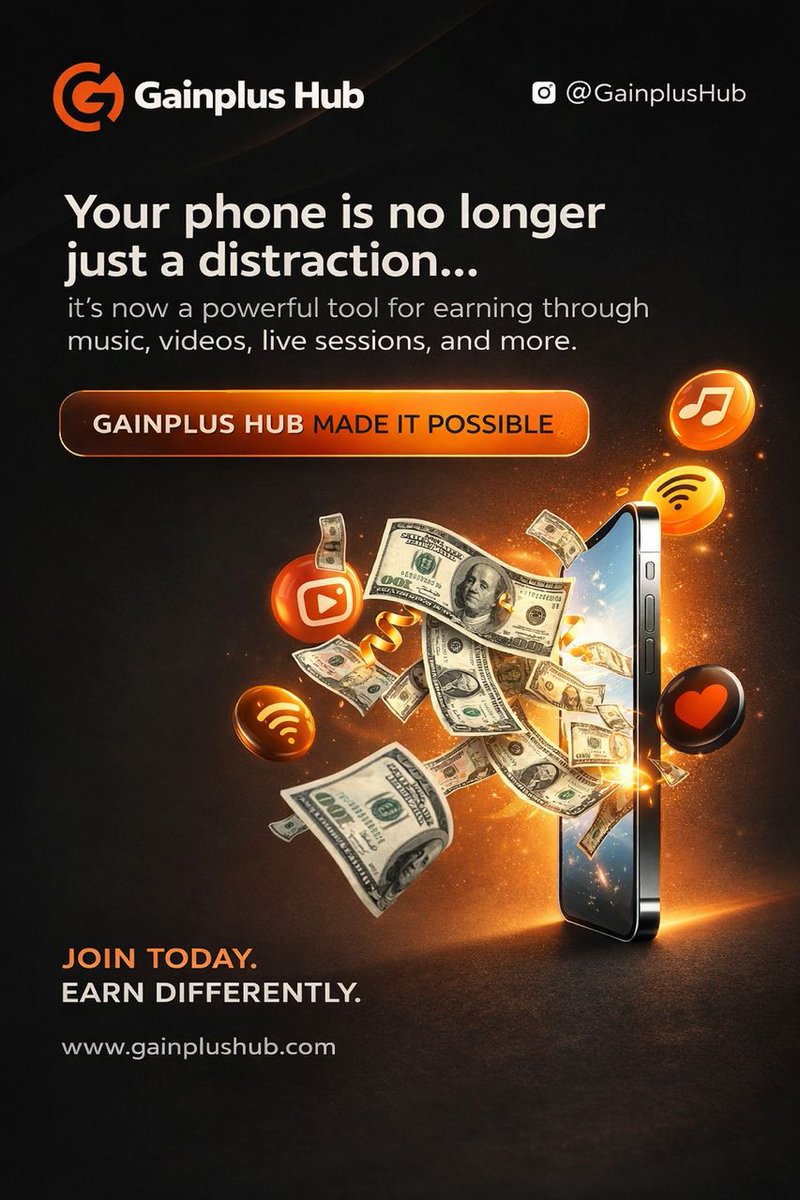 ace_predz's tweet photo. Stop wasting your screen time… start earning from it. 📱💰

Your phone is not just for scrolling anymore.
With Gainplus Hub, you can earn up to 10k daily by performing simple tasks 

Join today and start earning differently. 🚀
https://t.co/ng1sGe9g1t https://t.co/cyUdTl9p9D
