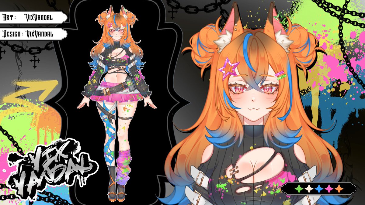 Vix 🦊🎨 【VTUBER】 tweet media