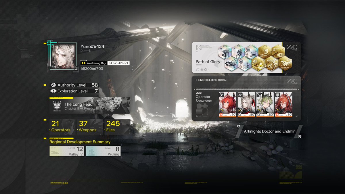 Yuno 💊🚀 Arknights Doctor & Endmin tweet media