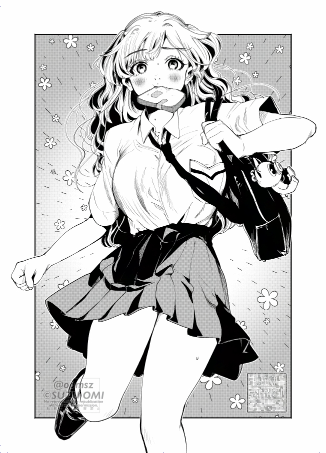 いっけな～い🌟遅刻遅刻! 