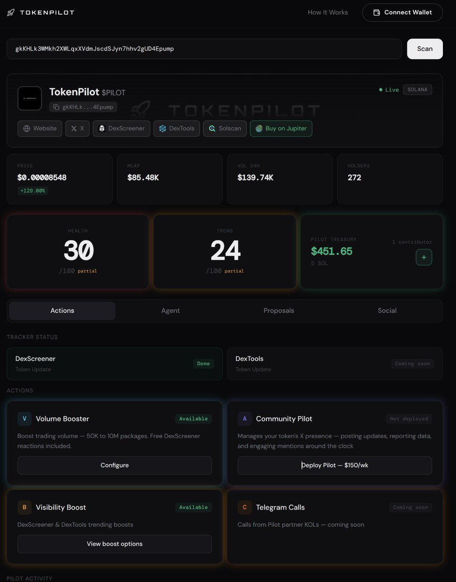 Token Pilot tweet media