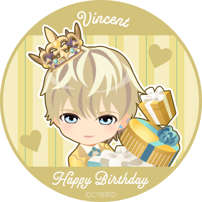 🎉Happy Birthday!! フィンセント🎂
3/30 は、フィンセントの誕生日🎨
お誕生日を記念したアイコンを公開💝

アプリ内では、BD確率UPガチャを開催中だよ！

詳しくはこちら→goo.gl/d36wPz
#フィンセントBD2026 #イケヴァン